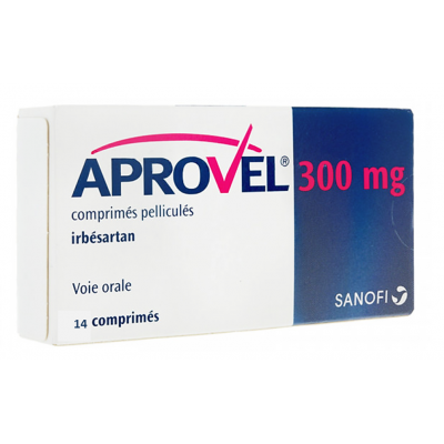 Aprovel 300 mg ( Irbesartan ) 14 tablets